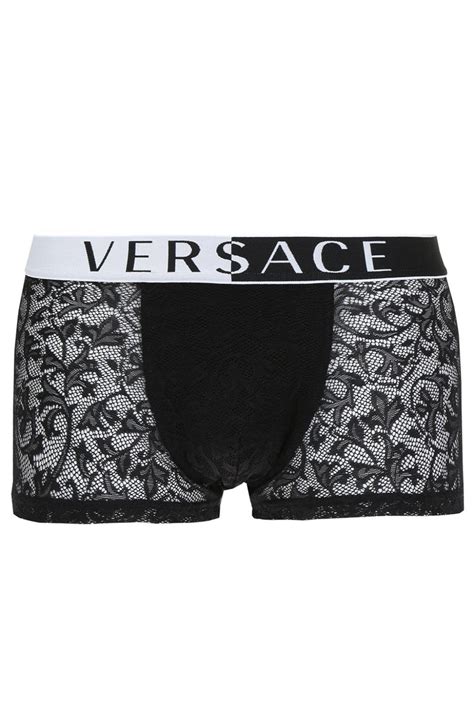 boxer dentelle homme versace|versace men's boxers.